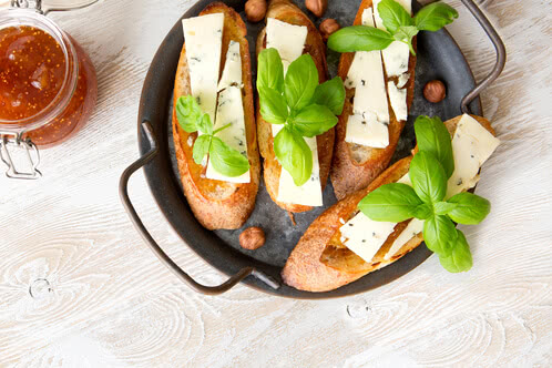 Oideas Bruschetta Gorgonzola